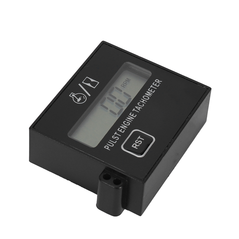 2X New Gasoline Digital Engine Tachometer Inductive Pulse Tachometer with Battery for Chain Saw Mower 2/4 Stroke. 