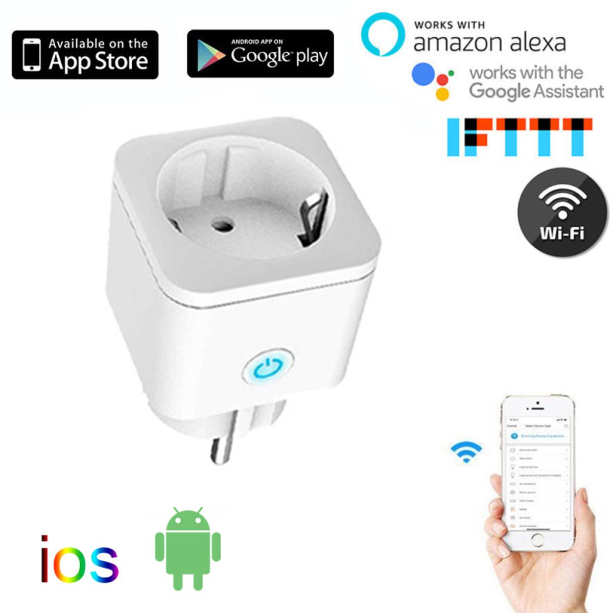 EU Smart Plug Wifi Smart Socket Smart Life Plug Smart Timer Plug Google Home Mini WiFi Switch Smart Home Automation
