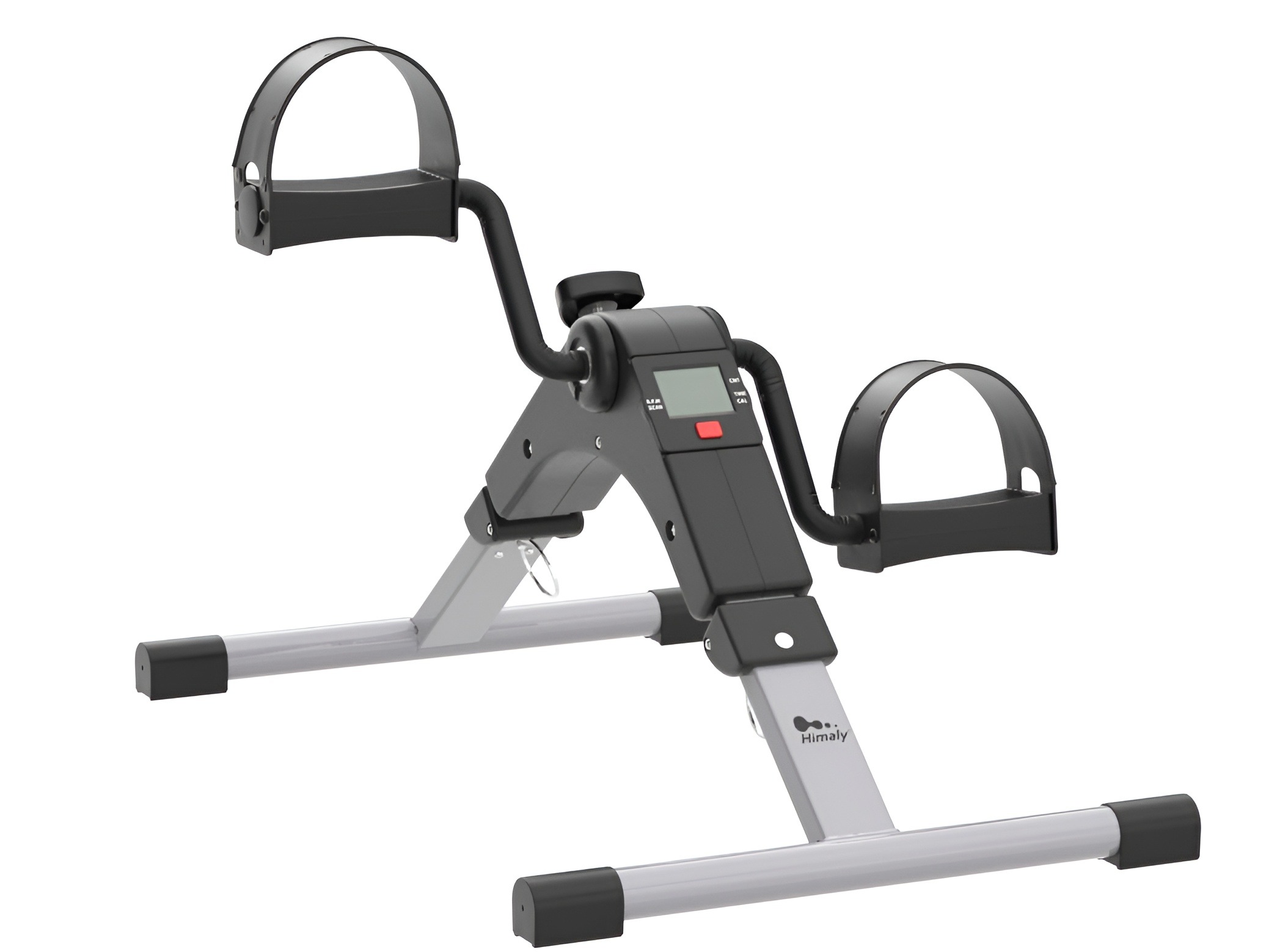 Mini Exercise Cycle/Portable Folding Arm And Leg Pedal Exerciser With Digital Lcd Display Home Indoor Mini Exercise Bike Resistance Adjustable. 