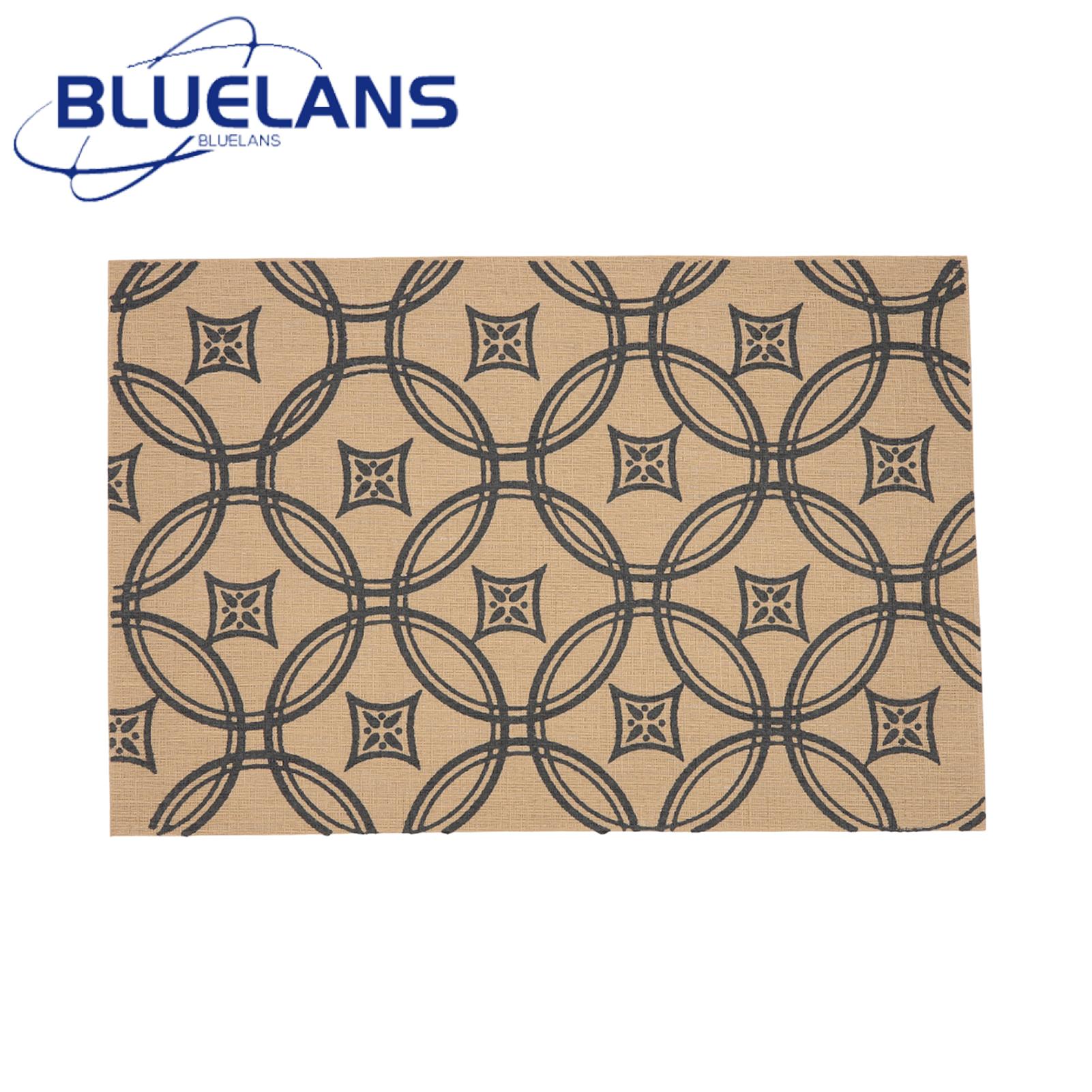 Vintage Style Placemats Vintage Placemat Set Non-slip Heat-resistant Pvc Table Mats for Dining Kitchen Decor Style Dining Table Protection Pad High Temperature Resistant Placemats