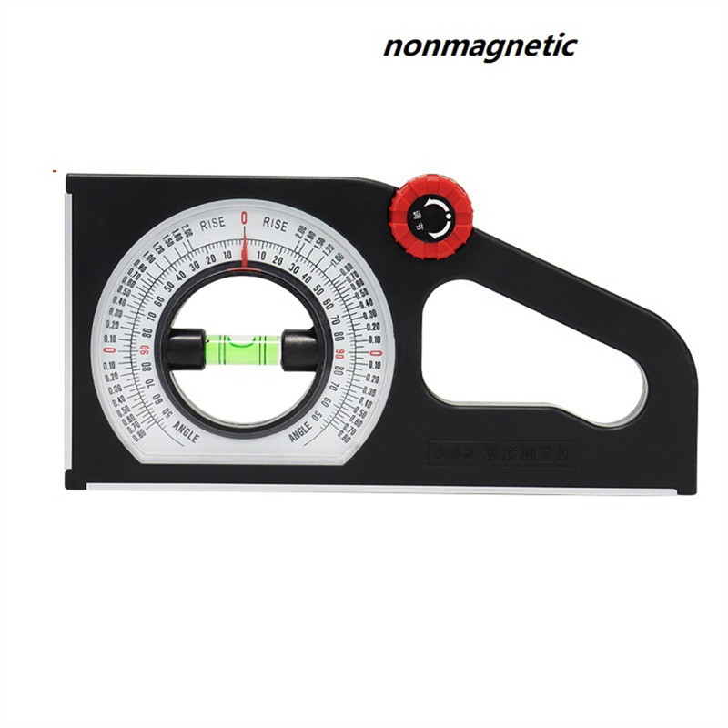Engineering Inclinometer, Universal Slope Measuring Scale, Multifunctional Goniometer Instrument Measuring Tool A Durable Easy to Use. 