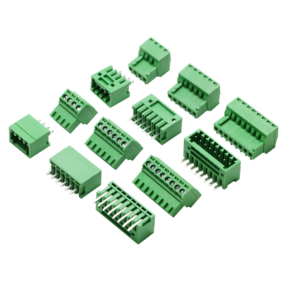 15EDG KF2EDG 2.54mm 3.5mm 3.81mm 5.08mm Screw Terminal Bloceisure time k 2 3 4 5-16Pin Male Plug Socket Pin Header Wire Connector. 