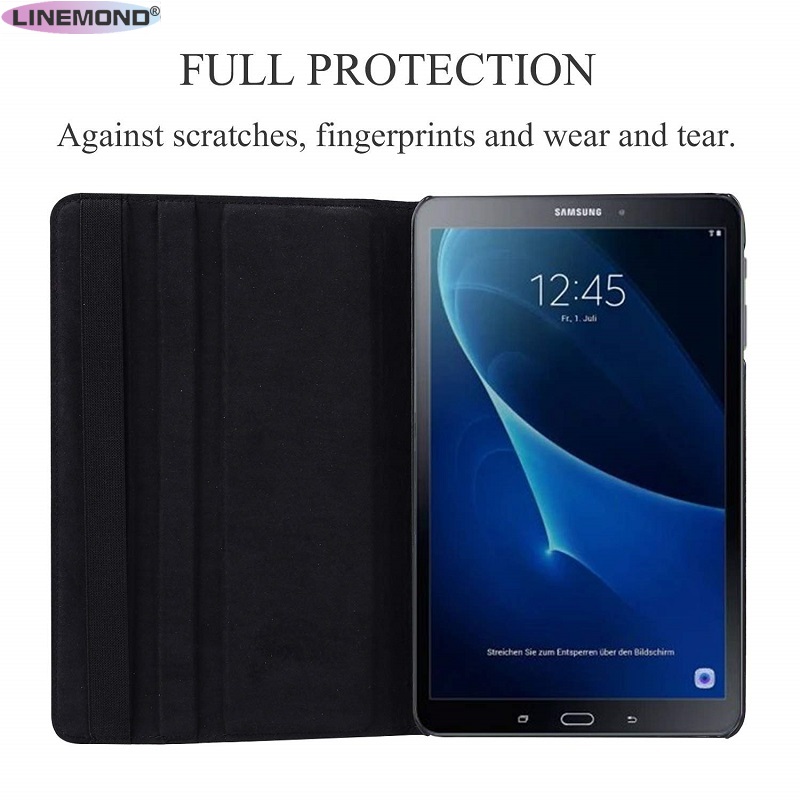 【FUPANG】case for Samsung Galaxy Tab A 10.1 2016 T580 t585 stand ultra slim-fit PU leather case with folding for Samsung Tab A6 10.1 t580n t580n. 