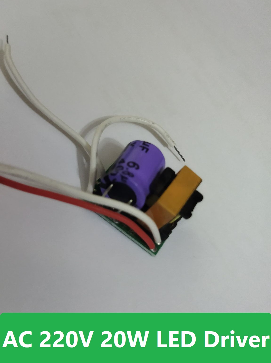 3Pcs- LED Driver AC 220V 20W LED Lights Driver Circuit Board For 20 Watt SMD LED Chip Board LED Assembly Purpose DIY Electrical Circuitry & Parts. 
