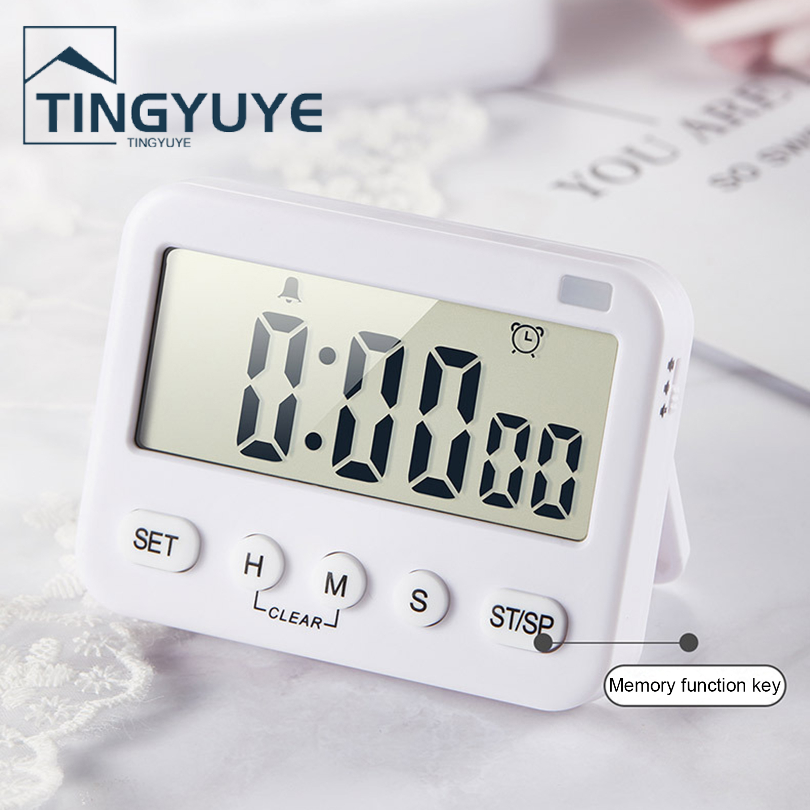 Cooking Timer Management 3-in-1 Multi-purpose Long Lasting Baking Reminder Kitchen Tools. 