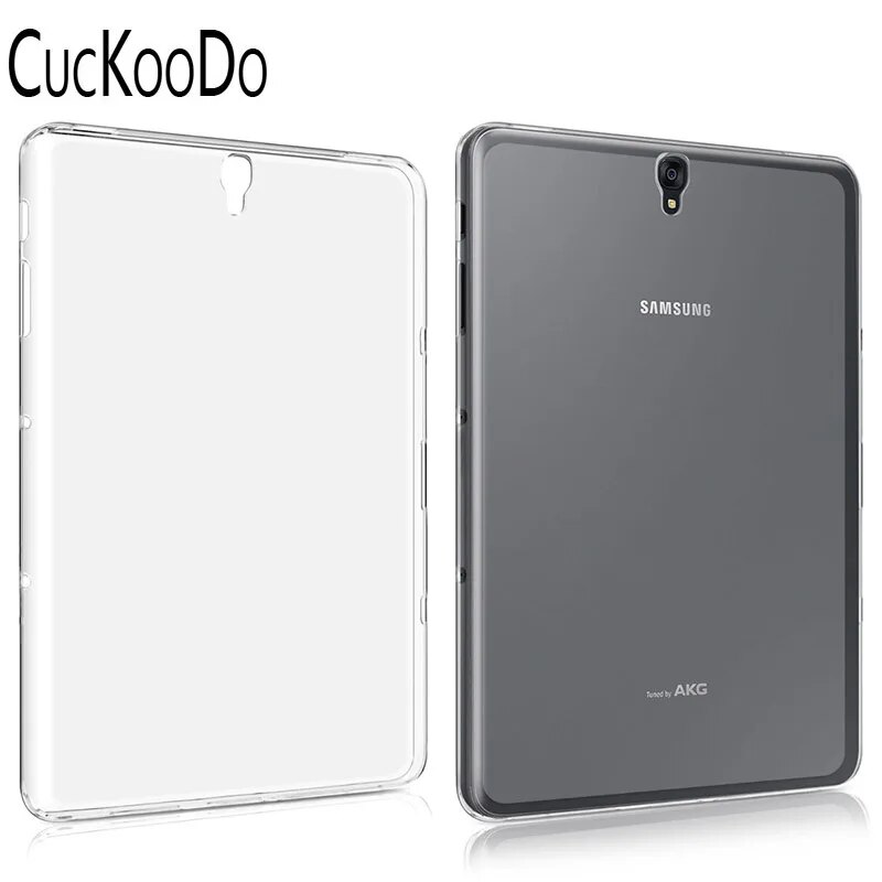 CucKooDo For Galaxy Tab S3 9.7'',TPU Silicone Case Protective Cover Crystal Case for Samsung Galaxy Tab S3 9.7 inch T820 / T825. 