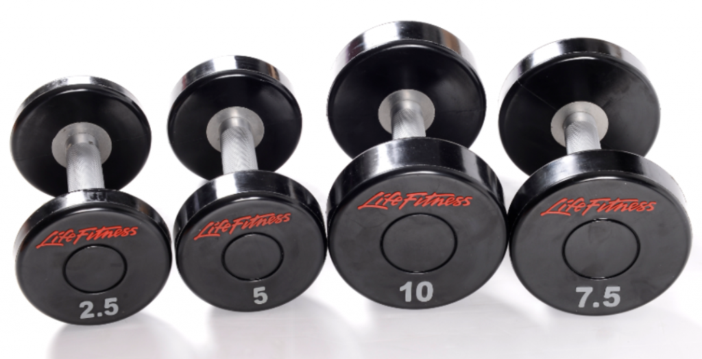 PU dumbbell 1 pair - 10kg. 