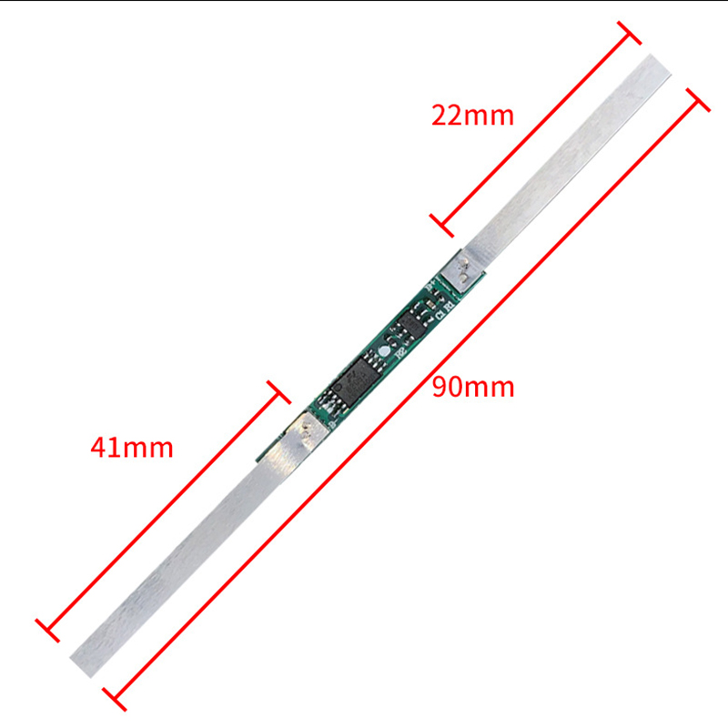 100Pcs 3A BMS Protection Board for 1S 3.7V 18650 Li-Ion Lithium. 
