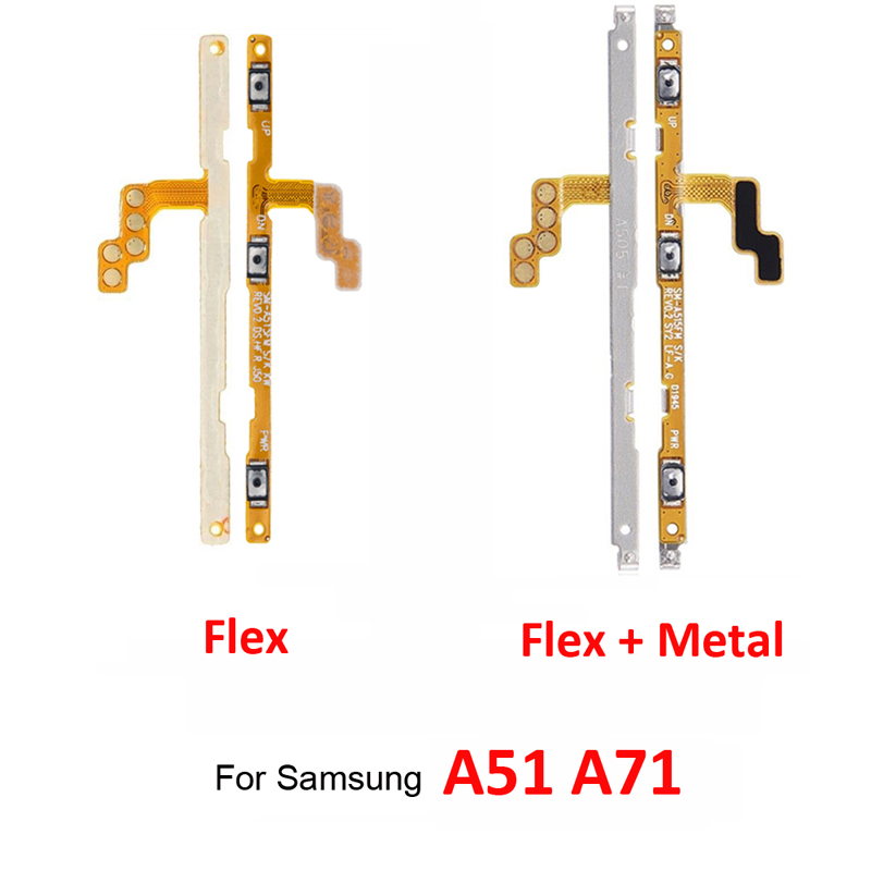 Samsung Galaxy A31 SM-A315/Galaxy A41 A415 A51 A71 4G Power Button Volume Button Flex Cable. 