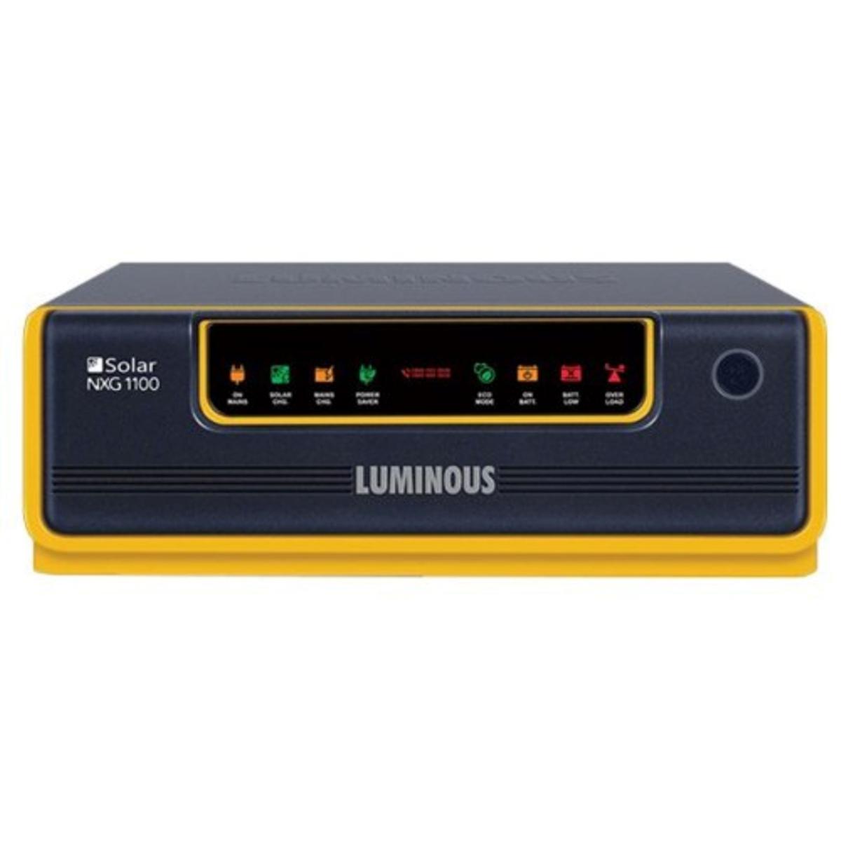 LUMINOUS Solar IPS UPS NXG+ 1100 Pure Sine Wave Inverter 850VA 12V