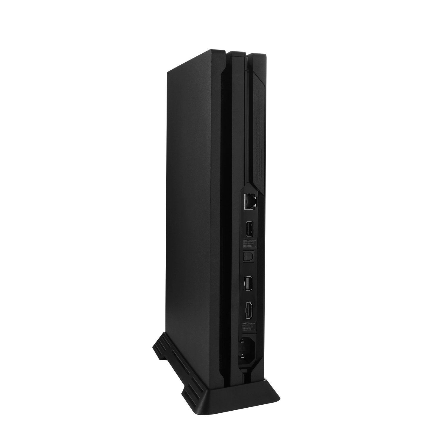 For PS4 Pro Vertical Stand for Playstation 4 Pro with Built-in Cooling Vents and Non-slip Feet. 