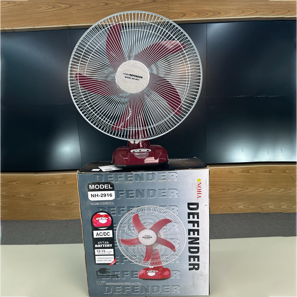 Defender 2916 Rechargeable Multi-Function 16inch Fan