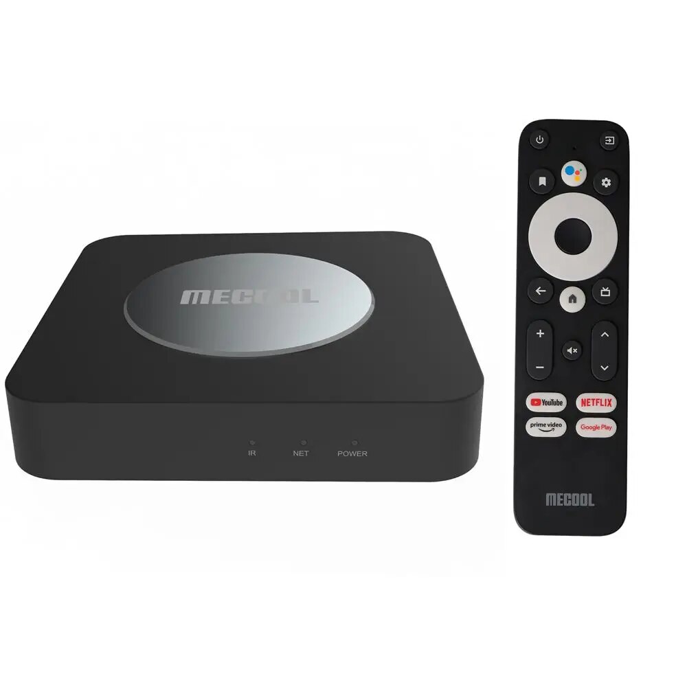 Mecool KM2 Plus Smart TV Box Netflix 4K Amlogic S905X4 Android 11 DDR4 2GB 16GB SPDIF WiFi Prime Video Multi Streamer HDR10. 