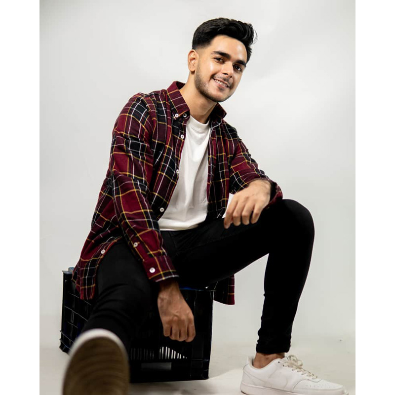 Long Sleeve Flannel Shirt 