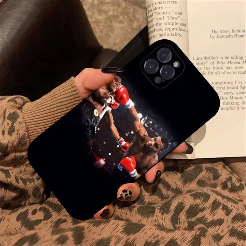 Mike Tyson Boxer Phone Case For iPhone 8 7 6 6S Plus X SE 2020 XR XS 14 11 12 13 Mini Pro Max Mobile Case. 