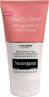 neutrogena pink grapefruit cream wash
