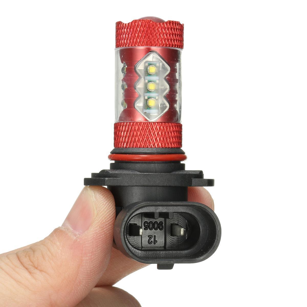 1 PCS 80W High Power LED 7443 7000K White 1920 Lumen Reverse Bulb Backup Light (9005). 