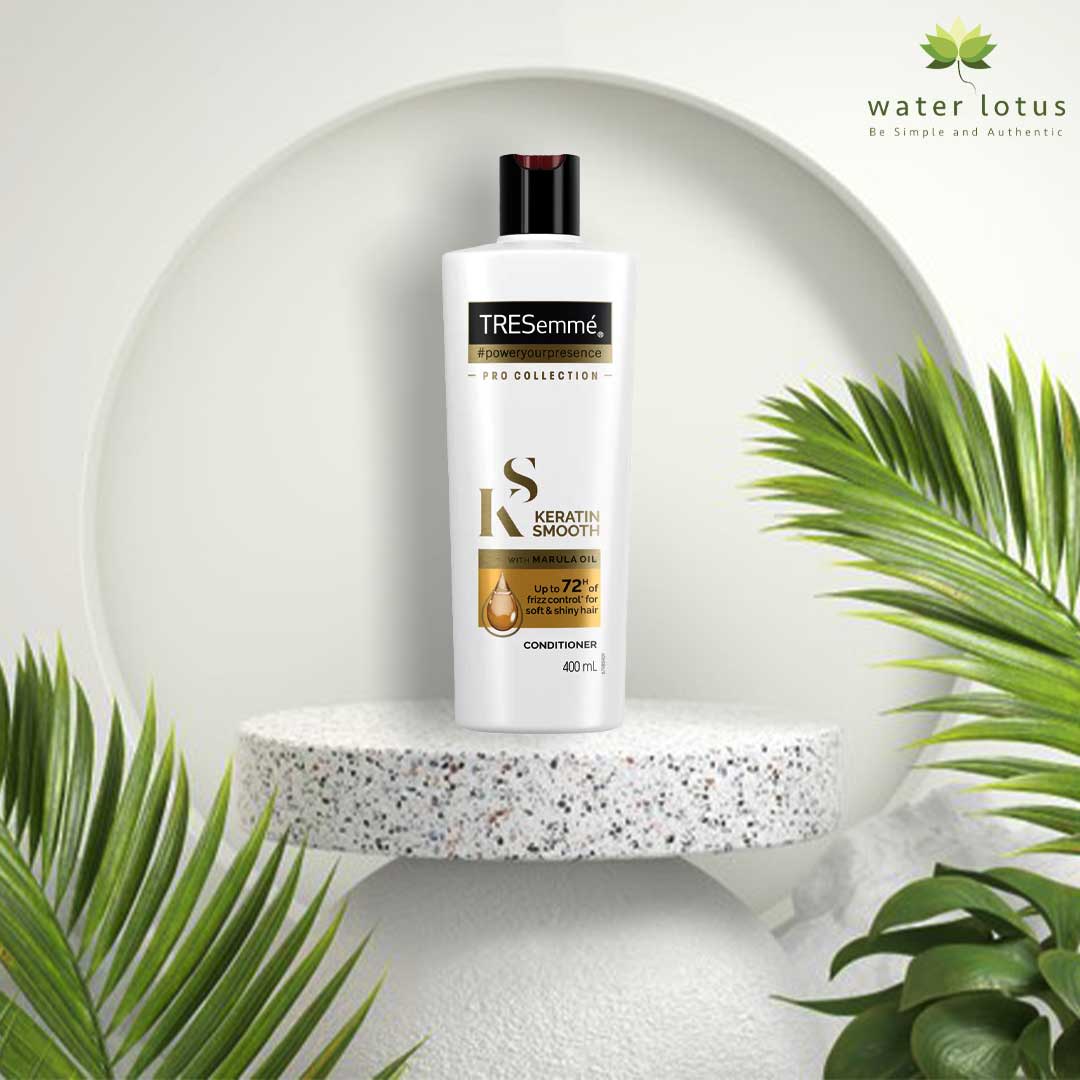 Tresemme Keratin Smooth Conditioner Marula Oil 400 ml - Water Lotus | Care  & Beauty Cosmetics in Bangladesh