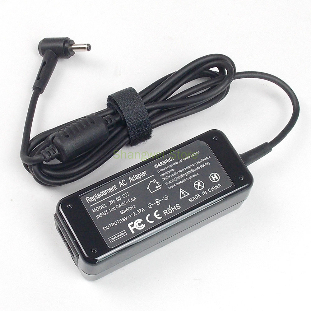 19V 2.37A Notebook Power Adapter Charger for ASUS X451CA-VX104H X451CA-VX036H X441UA-WX031D X451MA-VX027H X451CA-VX050H X556UA. 