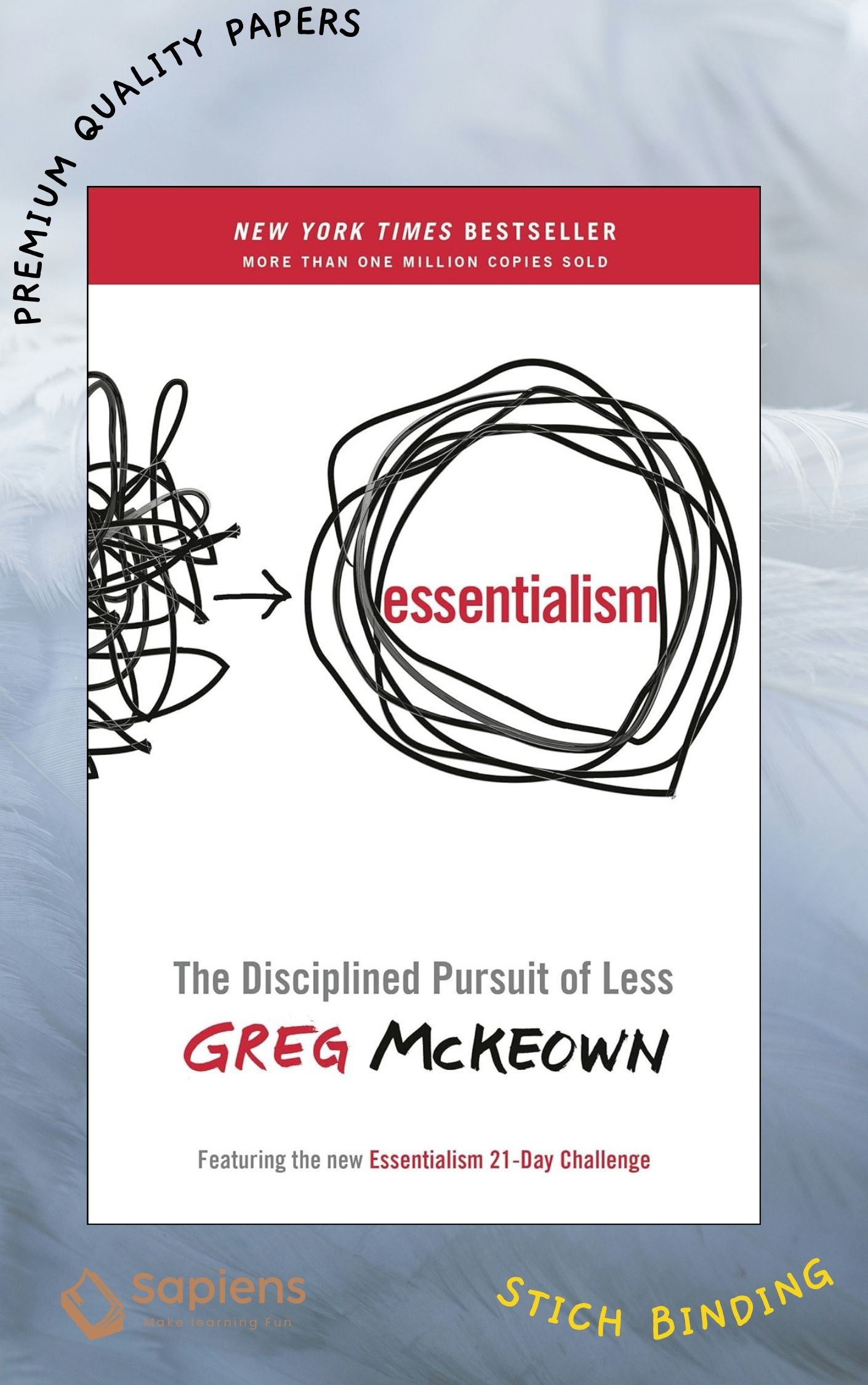 Essentialism: The Disciplined Pursuit of Less Book by Greg McKeown Greg McKeown (Paperback)