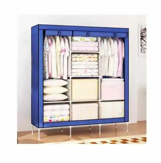 Portable Cloth And Storage Wardrobe Cabinet (IDV-88130). 
