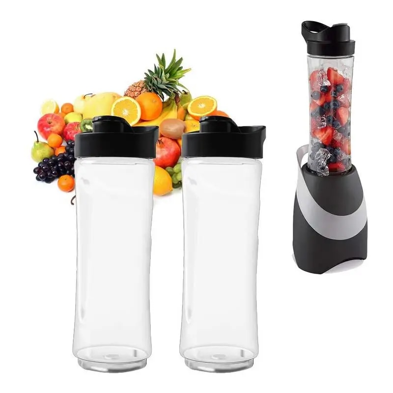 Blender Smoothie Bottle Cup Replacement 20oz Sport Bottle Cup with Lid Portable Cup for OSTER BLSTPB BLSTP2 Models Blender