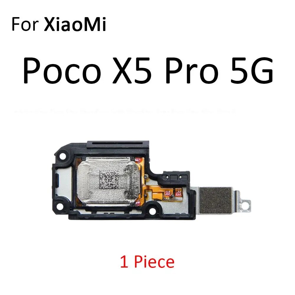 Loud Speaker Sound Buzzer For Xiaomi Poco F2 F3 F4 F5 X2 X3 X4 X5 Pro GT NFC Loudspeaker Flex Cable Ringer Parts. 
