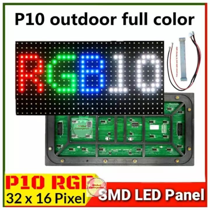 rgb p10 led display module