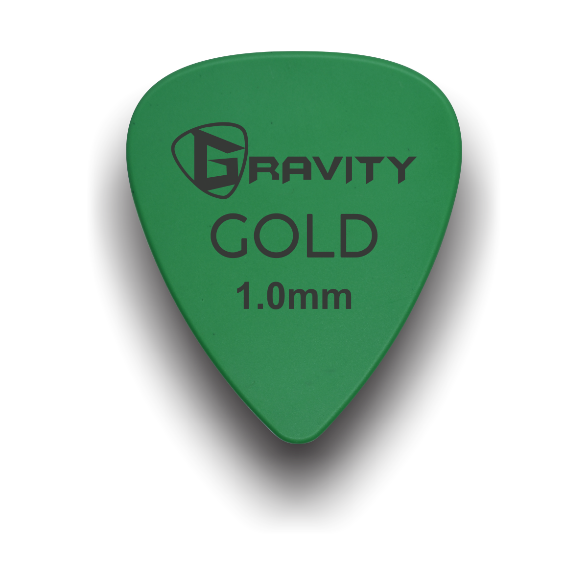 Gravity Picks Colored Gold Traditional Teardrop Guitar Pick 1.0mm