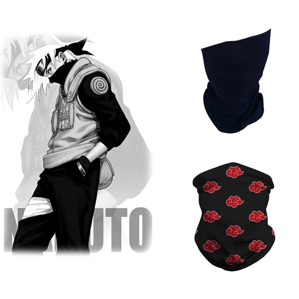Balaclava Bandana Motorcycle Red Cloud Akatsuki Ninja Uchiha