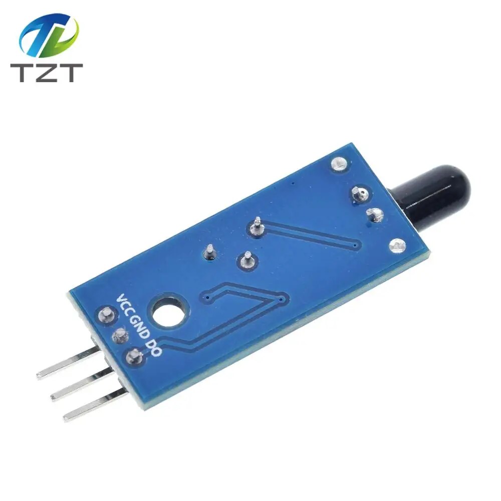 【Daily Necessities For Anyone Store】LM393 4 Pin IR Sensor Fire Detector Infrared Receiver Module for arduino Diy Kit. 