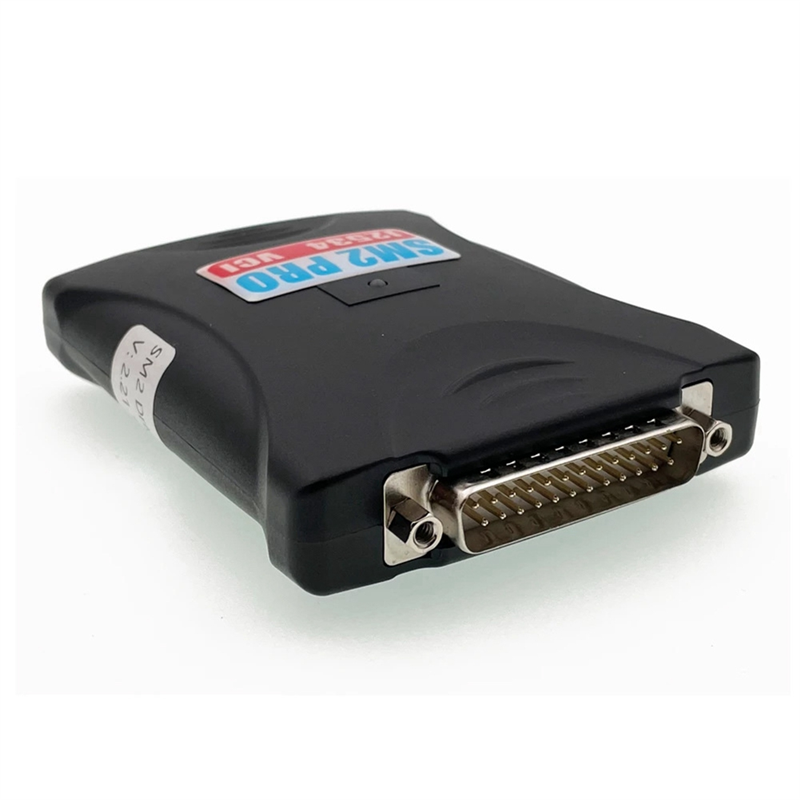 SM2 PRO J2534 VCI PCM ECU Programmer Car Diagnostic Tool ECU Read&Write V1.20 Eeprom Flash Bench OBD Update SM2 Hardware 12V/24V US Plug. 