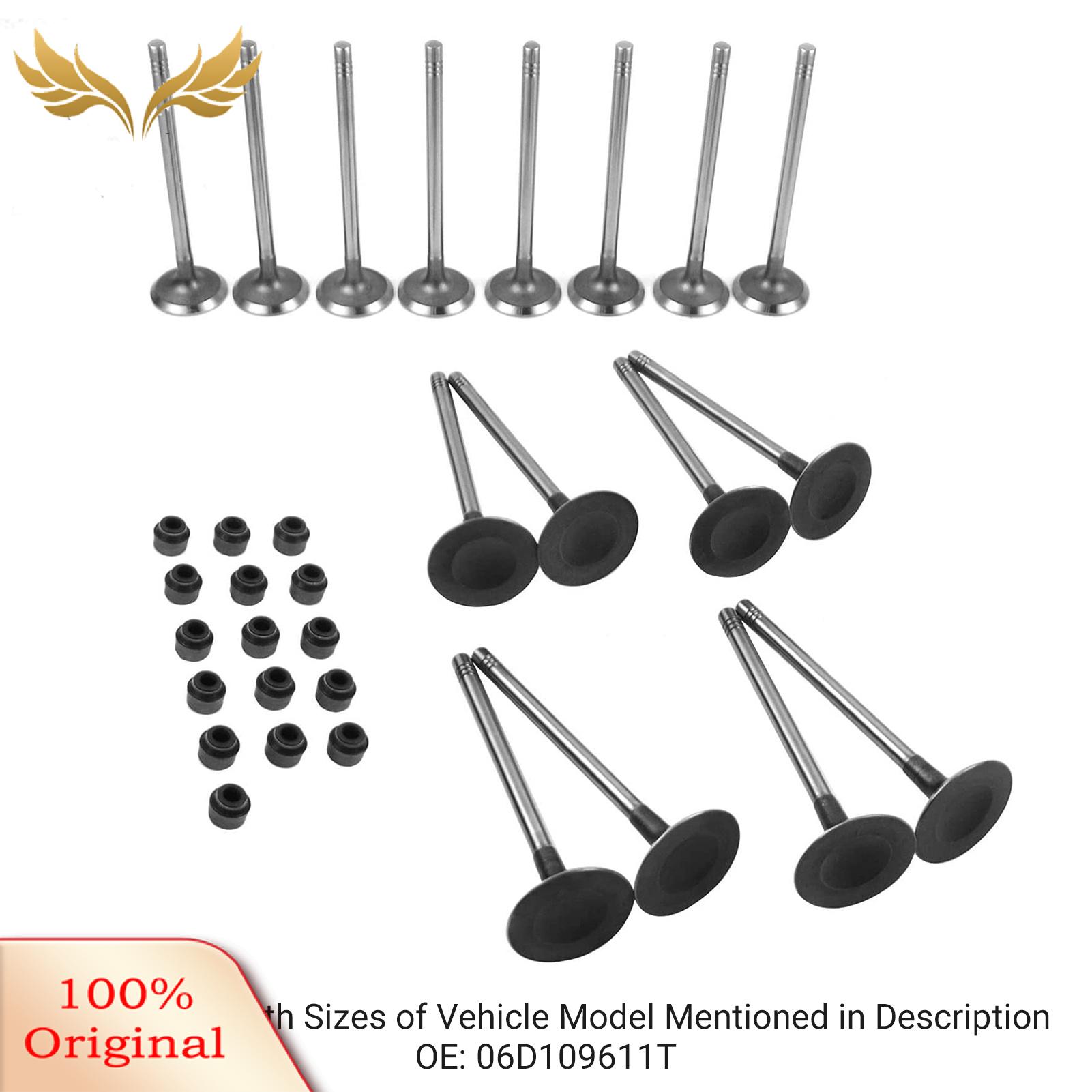 SuperRide Intake Exhaust Valve Anti-deformation Rust-Resistant Engine Valve Set. 