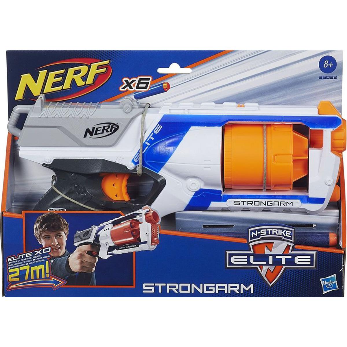 Nerf strongarm fire online