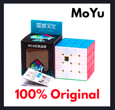 Moyu Meilong 4x4 stickerless Magic Cube MFJS MEILONG 4x4x4 Cubing Classroom Meilong 4x4 Speed Cube. 