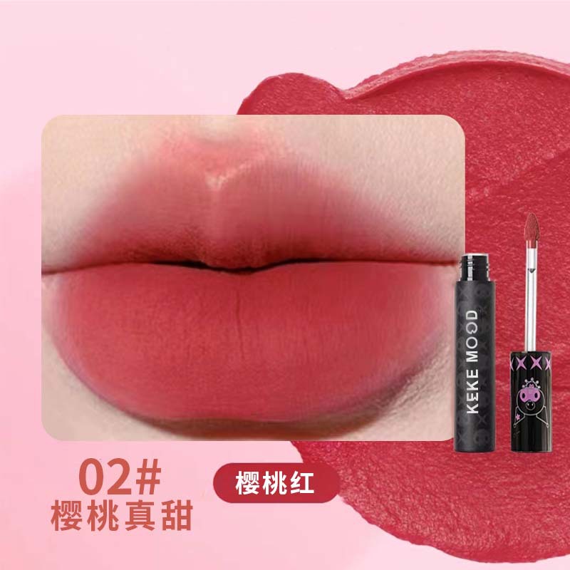 kekemood Girl's Velvet Matte Lipstick Blush Waterproof Long Lasting Sexy Lipgloss Non-Stick Cup Makeup Lip Tint. 