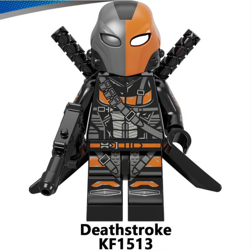 【Yurui】Batman the Flash Minifigures DC League Super Heroes Building Blocks Lego Toys KF6136