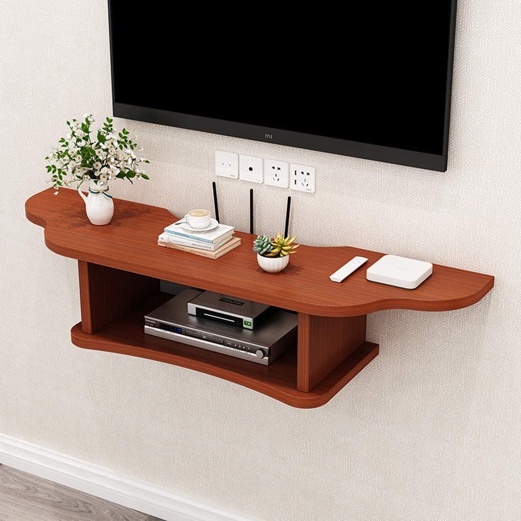 Modern Wall Mounted Media Console Floating TV Shelf TV Stand for Xbox One/PS4/Cable Box/DVD Players/Game Console. 