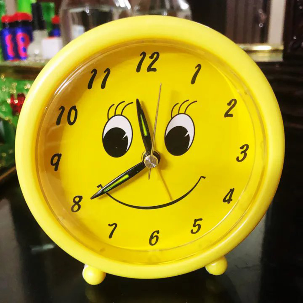 Emoji Smile Table clock Alarm Clock - Emoji Clock. 
