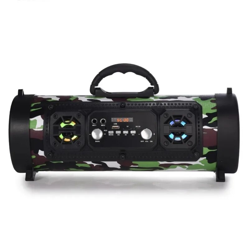 M17 Portable Handheld Bluetooth Speaker KTV 3D Sound System Speakers Bar Subwoofer Music Wireless Speaker FM Radio 16W Audience. 