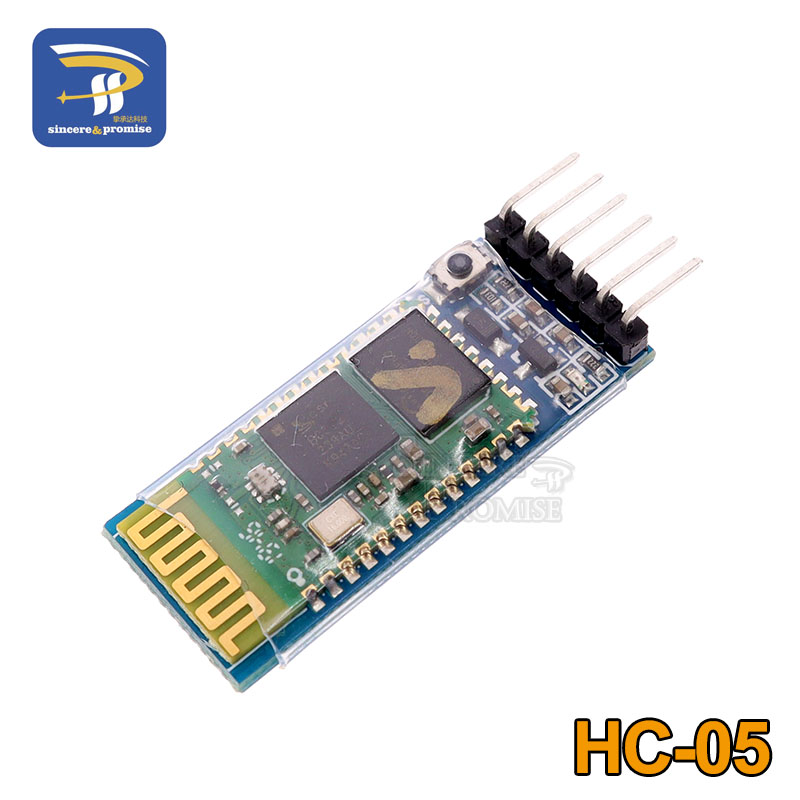 HC-05 HC-06 master-slave 6pin/4pin anti-reverse, integrated Bluetooth serial pass-through module, wireless serial For Arduino