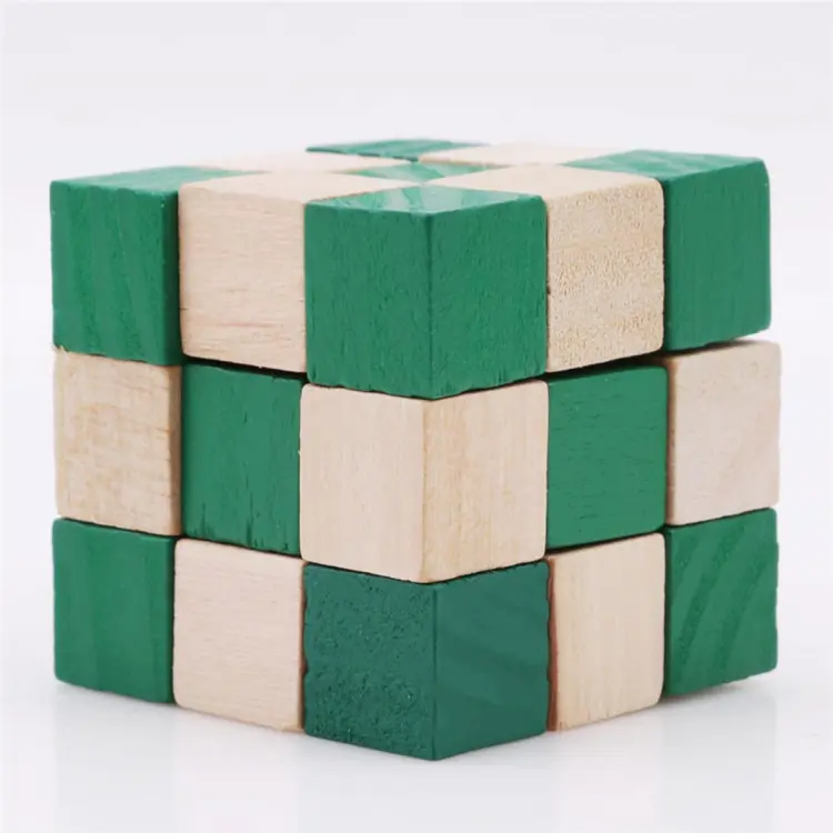 Wooden magic best sale cube puzzle