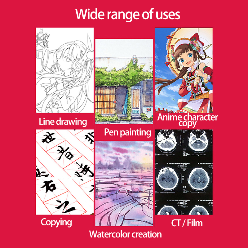 A5  USB LED Artist Thin Art Stencil Board Light Tracing Drawing Pad Table Box. 