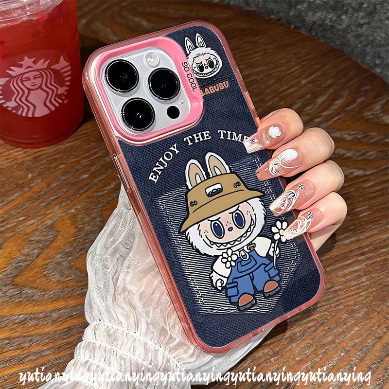 Cartoon Cool Labubu Case For Realme Note 60 50 C15 C55 C35 C63 C12 C67 C61 C11 C53 C65 C25 C21 C17 C21Y C31 C51s C33 C51 C30 C20A C20 9i 5s 7i 5 8i 5i 11 C25Y Narzo N63 Couple Case. 