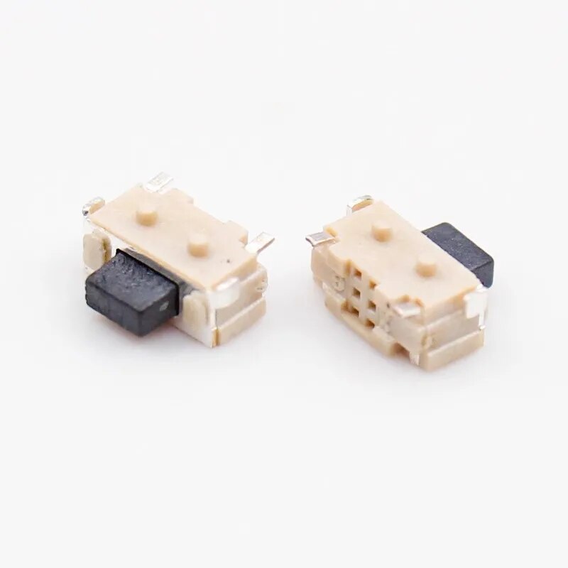 20Pcs/Lot Micro Switch 2x4x3.5MM Bracket Tact Switch 2*4*3.5mm keys Side buttons Switch SMD MP3/MP4. 