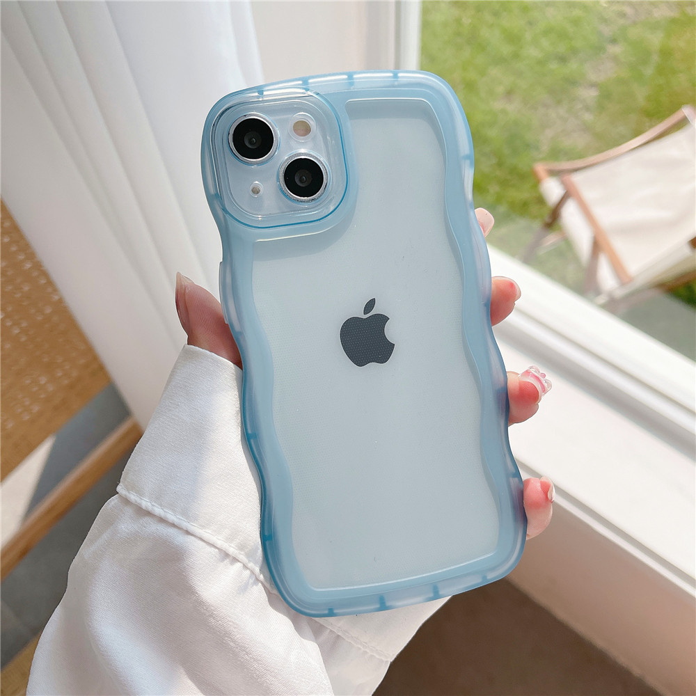 Case Clear Art Wave S Max Pro Maus 13 for iPhone 15 14 Pro Max X XR 7 8 Plx 11 Pro 12 Mini X Silicone Soft Back. 