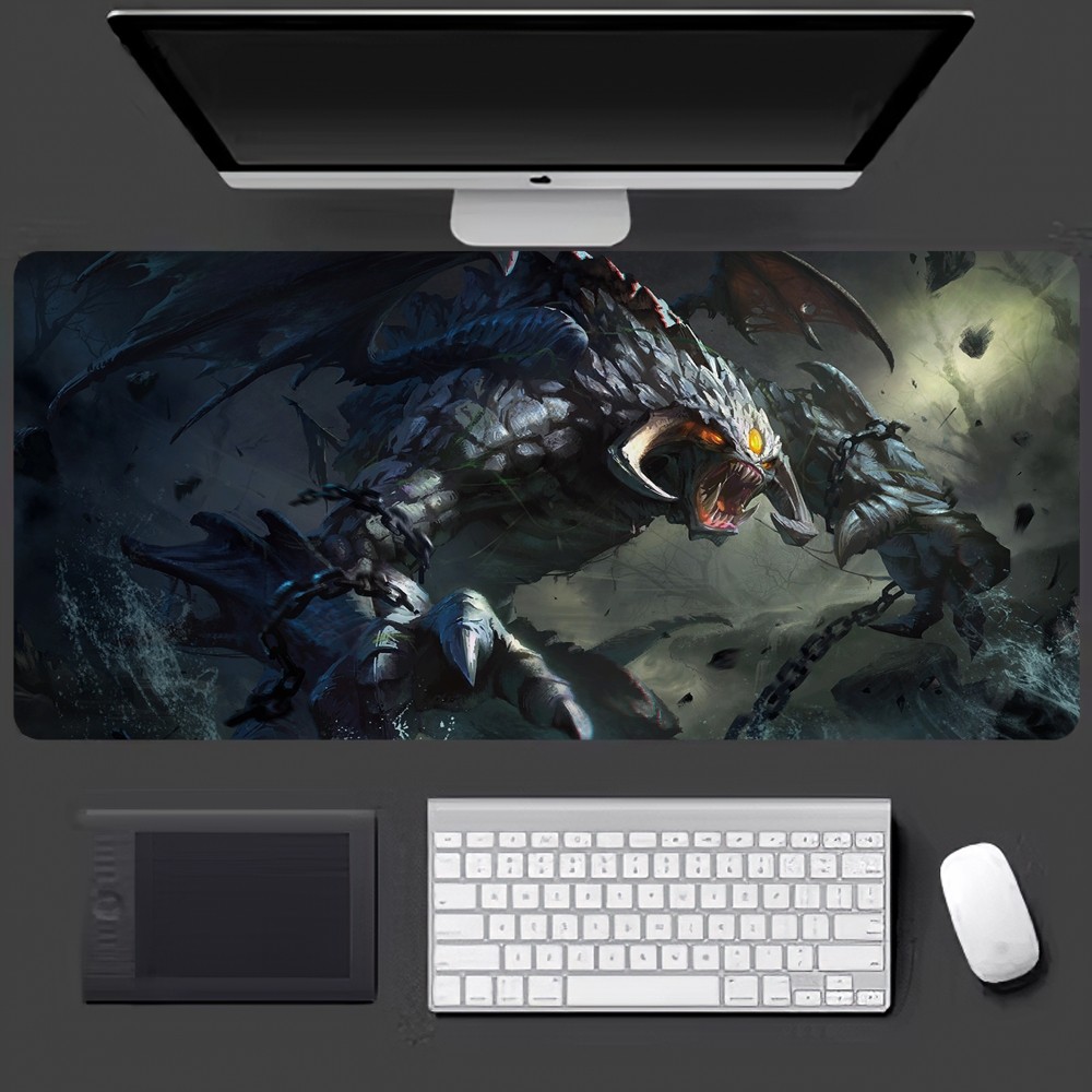 Game Dota 2 Mousepad Large Gaming Compute Gamer PC Keyboard Mouse Mat. 