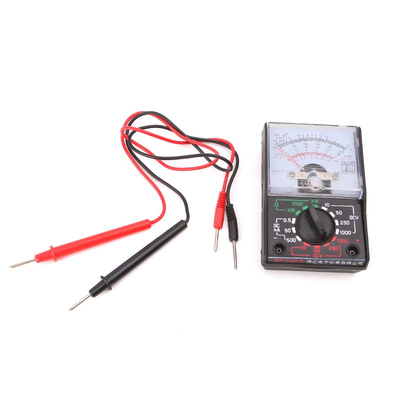 DC/1000V Voltmeter 250mA Ammeter 1K Resistance Meter Analog Multimeter Tool Dropship. 