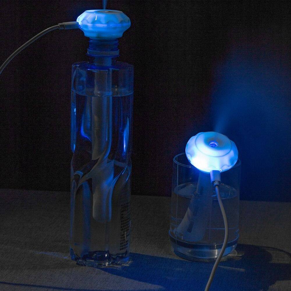 PETIYOUZA Romantic Ultrasound LED Lamp Humidifier USB Car Purifier Portable Humidifiers Home Air Diffuser Anion Mist Maker. 