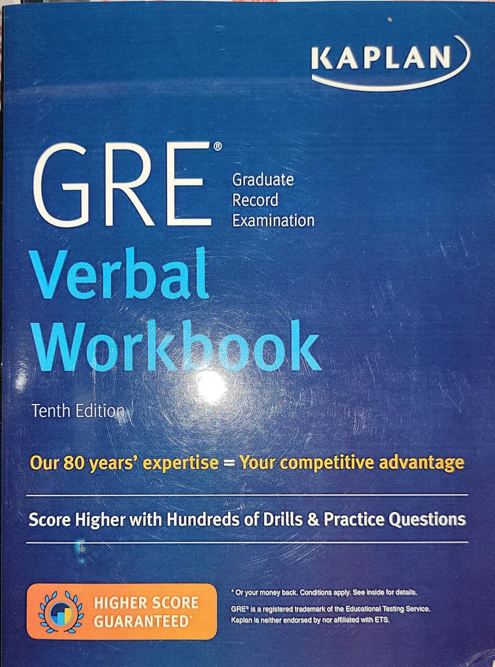 GRE Verbal Workbook (Kaplan Test Prep)